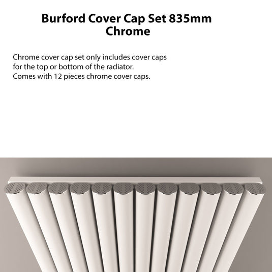 Eastbrook Burford 835mm Cover Cap Set Chrome | 89.0408
