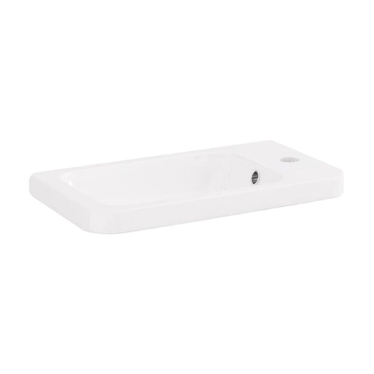 Eastbrook Cavone 400mm Basin with Overflow (1TH) White | 36.0073