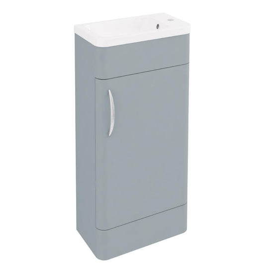 Eastbrook Cavone 400mm Single Door Base Vanity Unit Matt Grey | 36.0074