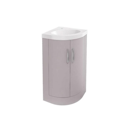 Eastbrook Cavone 600mm Corner Unit Matt Grey | 36.4020