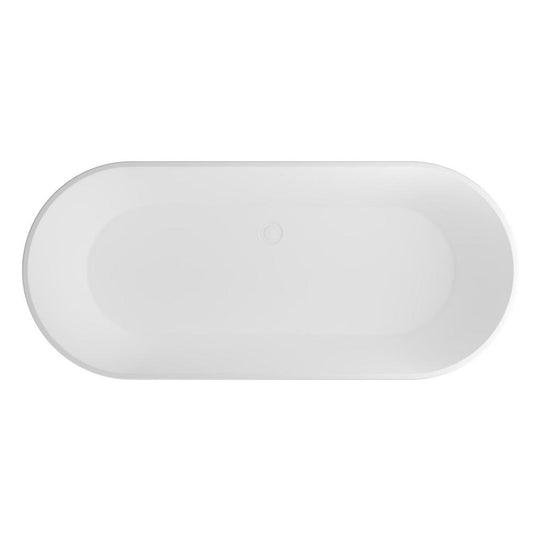 Eastbrook Charlton 1650 x 740mm Freestanding Bath Matt White | 33.0059