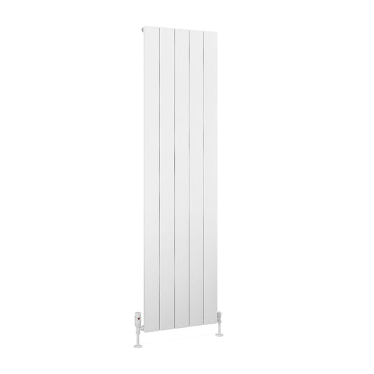 Eastbrook Charlton 1800 x 470mm Aluminium Radiator Matt White | 89.0132