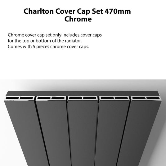 Eastbrook Charlton 470mm Cover Cap Set Chrome | 89.0167