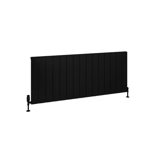 Eastbrook Charlton 600 x 1420mm Aluminium Radiator Matt Black | 89.0983