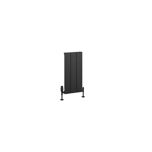 Eastbrook Charlton 600 x 280mm Aluminium Radiator Matt Anthracite | 89.0760