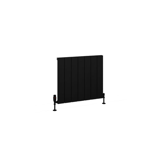 Eastbrook Charlton 600 x 660mm Aluminium Radiator Matt Black | 89.0754
