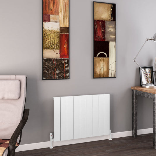 Eastbrook Charlton 600 x 850mm Aluminium Radiator Matt White | 89.0745
