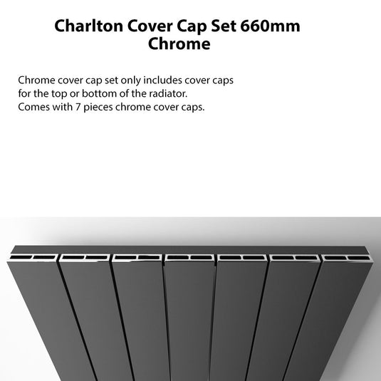 Eastbrook Charlton 660mm Cover Cap Set Chrome | 89.0838
