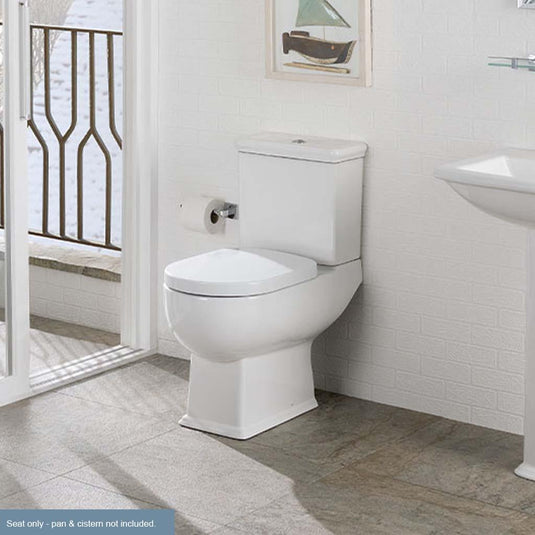 Eastbrook Cheltenham Soft Close Seat White | 27.0961