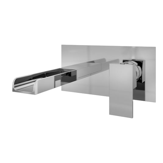 Eastbrook Chetwode Wall Mounted Basin Mixer Chrome | 79.1051