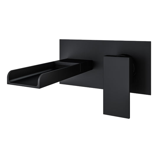 Eastbrook Chetwode Wall Mounted Bath Filler Black | 79.1048