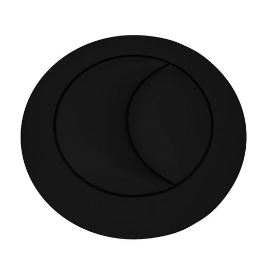 Eastbrook Cistern Flush Button Matt Black | 26.1001