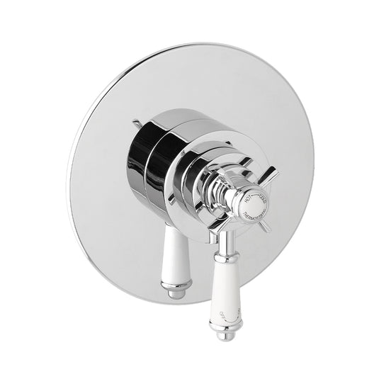 Eastbrook Concealed Traditional Thermostatic Crosshead Shower Valve Chrome | 68.0019