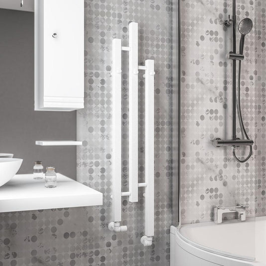 Eastbrook Conwy 1200 x 220mm Radiator Matt White | 41.0711