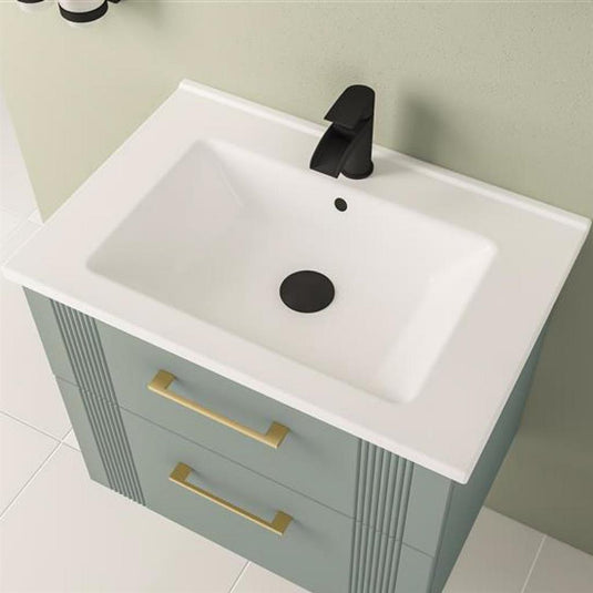 Eastbrook Cranham 600mm Ceramic Basin White | 77.1001
