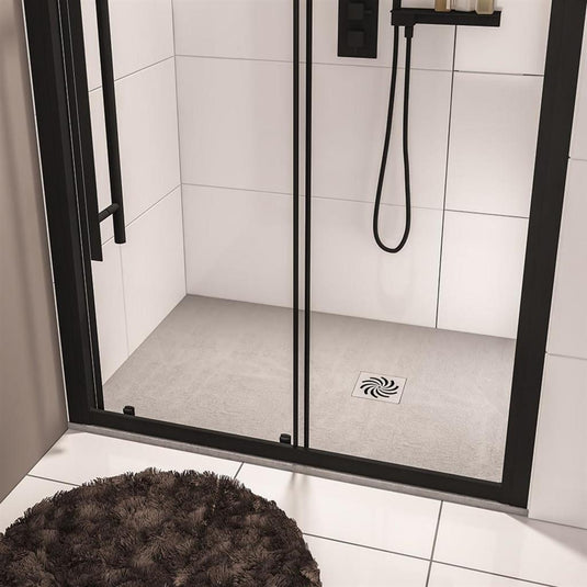 Eastbrook Crossland 1000 x 800mm Slate Rectangle Shower tray - Light Grey - 159.3203 - Envy Bathrooms Ltd