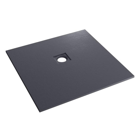 Eastbrook Crossland 900x900mm Square Slate Shower Tray Grey | 159.3005