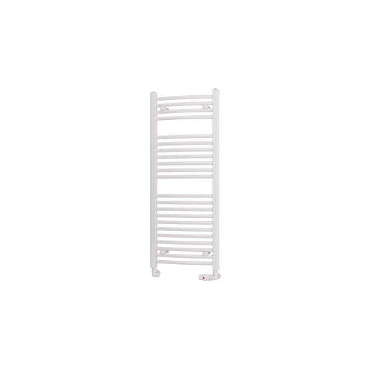 Eastbrook Curved Biava 1118 x 450mm Towel Multirail Gloss White | 41.0302