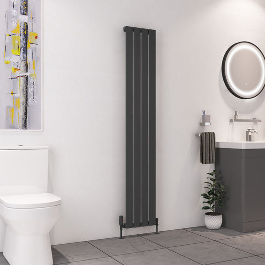Eastbrook Deddington 1800 x 310mm Radiator Matt Anthracite | 89.0863