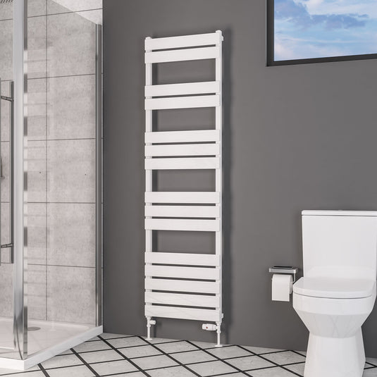 Eastbrook Deddington 1800 x 500mm Towel Rail Gloss White | 89.0861
