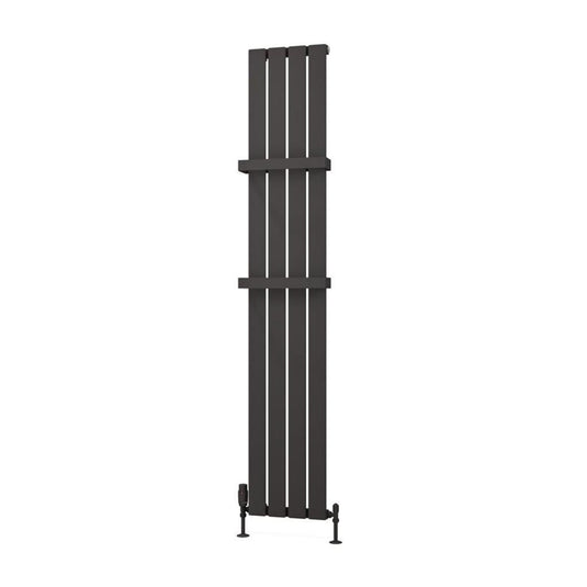 Eastbrook Deddington 310mm Vertical Towel Hanger Matt Anthracite | 89.0879