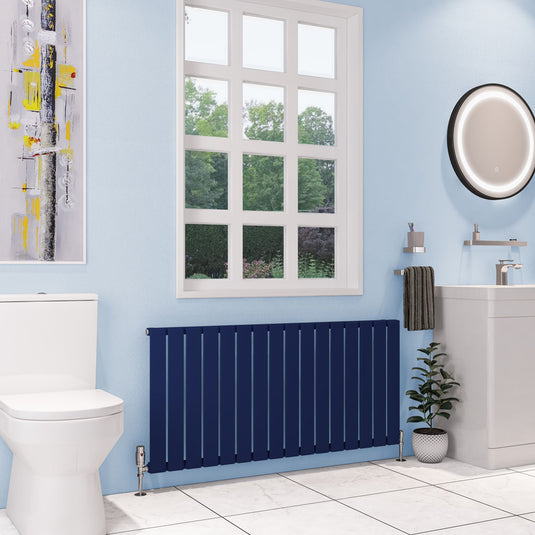 Eastbrook Deddington Radiator 600x1270mm Matt Cobalt Blue | 89.1506