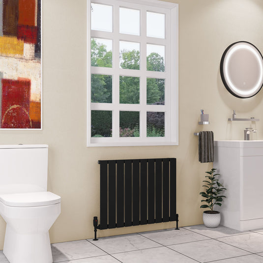 Eastbrook Deddington Radiator 600x790mm Matt Black | 89.1500
