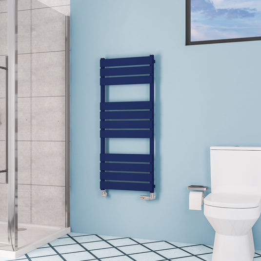 Eastbrook Deddington Towel Rail 1200x500mm Matt Cobalt Blue | 89.1529