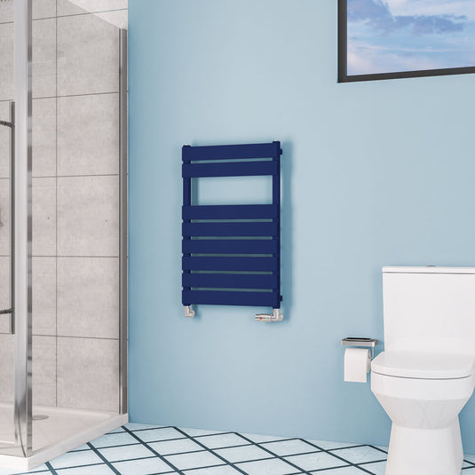 Eastbrook Deddington Towel Rail 800x500mm Matt Cobalt Blue | 89.1528
