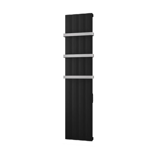 Eastbrook Derwent 1800 x 404mm Dry Element Aluminium Radiator Matt Black | 41.0498