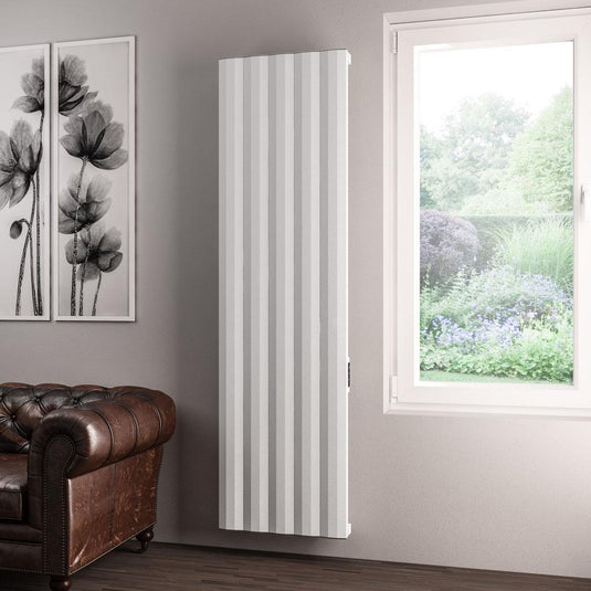 Eastbrook Derwent 1800 x 504mm Dry Element Aluminium Radiator Matt White | 41.0491