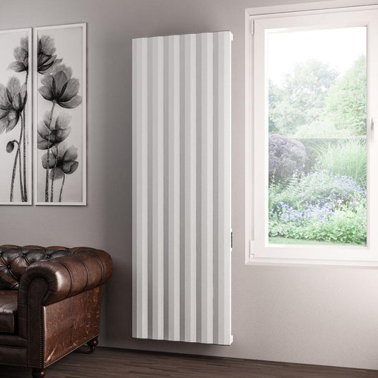 Eastbrook Derwent 1800 x 604mm Dry Element Aluminium Radiator Matt White | 41.0492