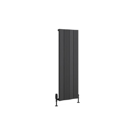 Eastbrook Fairford 1200 x 375mm Aluminium Radiator Matt Anthracite | 89.0227