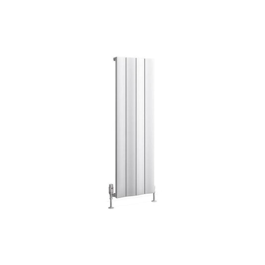 Eastbrook Fairford 1200 x 375mm Aluminium Radiator Matt White | 89.0221
