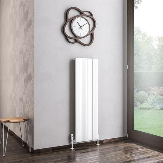 Eastbrook Fairford 1200 x 375mm Aluminium Radiator Matt White | 89.0221