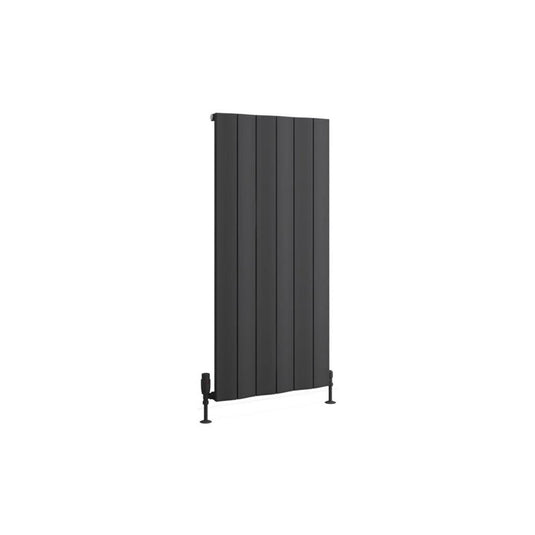 Eastbrook Fairford 1200 x 565mm Aluminium Radiator Matt Anthracite | 89.0738