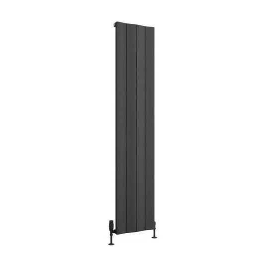 Eastbrook Fairford 1800 x 375mm Aluminium Radiator Matt Anthracite | 89.0228