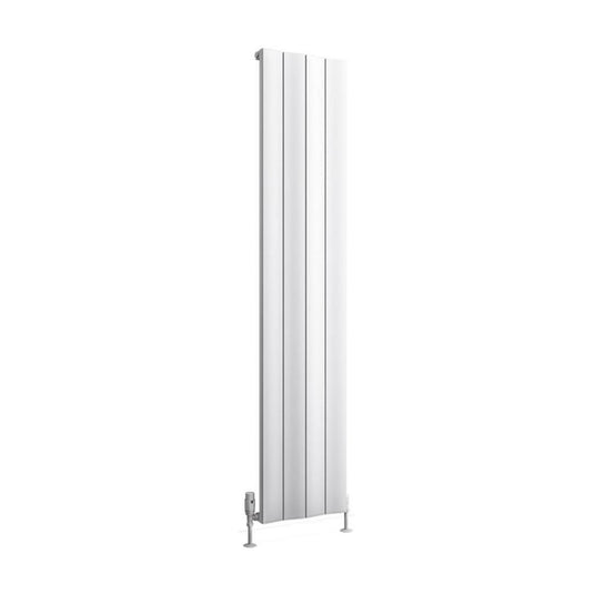Eastbrook Fairford 1800 x 375mm Aluminium Radiator Matt White | 89.0222