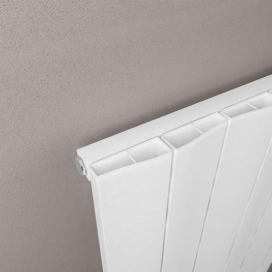 Eastbrook Fairford 1800 x 565mm Aluminium Radiator Matt White | 89.0735