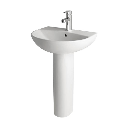 Eastbrook Farringdon/Northall 450mm Basin 1TH White | 26.0064