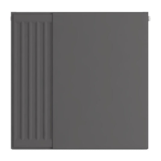 Eastbrook Flat Cover Plate 600 x 600mm Matt Anthracite | 25.5053