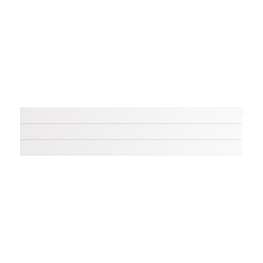 Eastbrook Flat Cover Plate with Lines 300 x 1400mm Gloss White | 25.5074