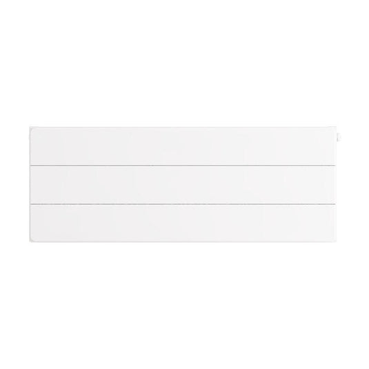 Eastbrook Flat Cover Plate with Lines 300 x 800mm Gloss White | 25.5071