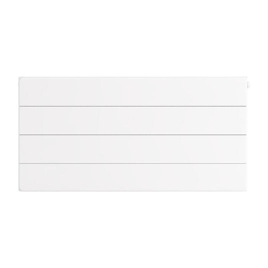 Eastbrook Flat Cover Plate with Lines 400 x 800mm Gloss White | 25.5081