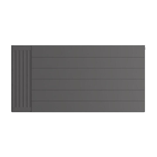 Eastbrook Flat Cover Plate with Lines 600 x 1200mm Matt Anthracite | 25.5124