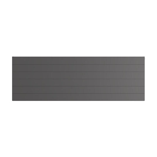 Eastbrook Flat Cover Plate with Lines 600 x 1800mm Matt Anthracite | 25.5127