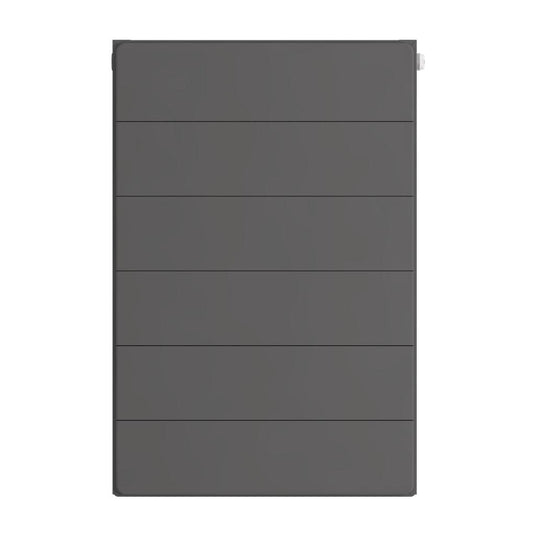 Eastbrook Flat Cover Plate with Lines 600 x 400mm Matt Anthracite | 25.5120