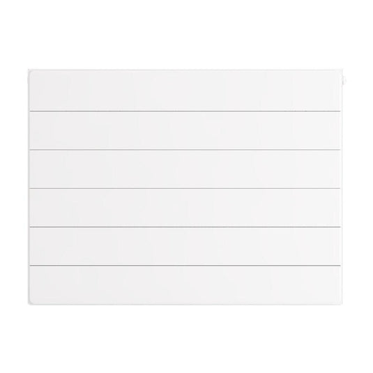Eastbrook Flat Cover Plate with Lines 600 x 800mm Gloss White | 25.5109