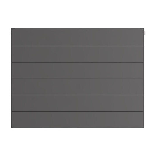 Eastbrook Flat Cover Plate with Lines 600 x 800mm Matt Anthracite | 25.5122