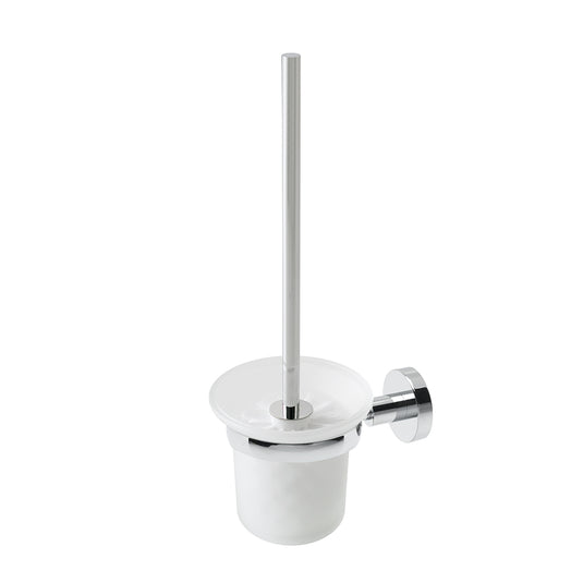 Eastbrook Genoa Glass Brush Holder Chrome | 52.012